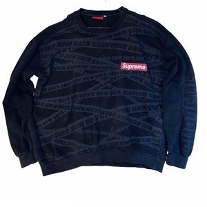 RARE ***AUTHENTIC Supreme Crew Sweater
